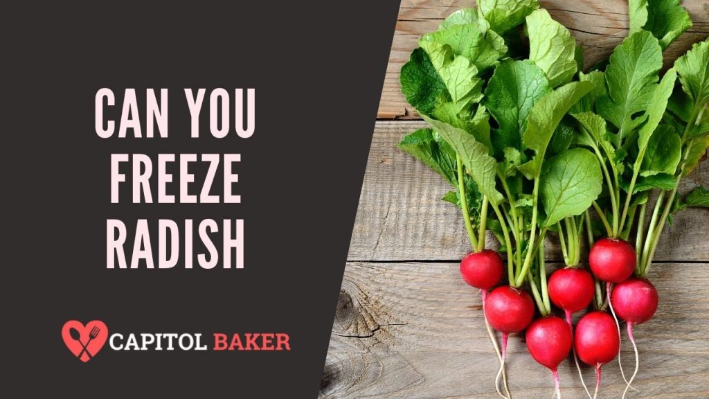 Can You Freeze Radishes? (Yes, Here's The Answer) The Capitol Baker